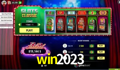 Descubra o Mundo do Cassino Online com win2023